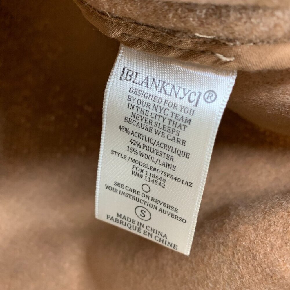 BlankNYC Shacket Lets Get Lost Button Down Brown … - image 8